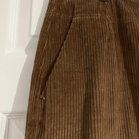 Toast Flat Front Organic Cord Culottes US 10 NWT - Picture 3 of 6